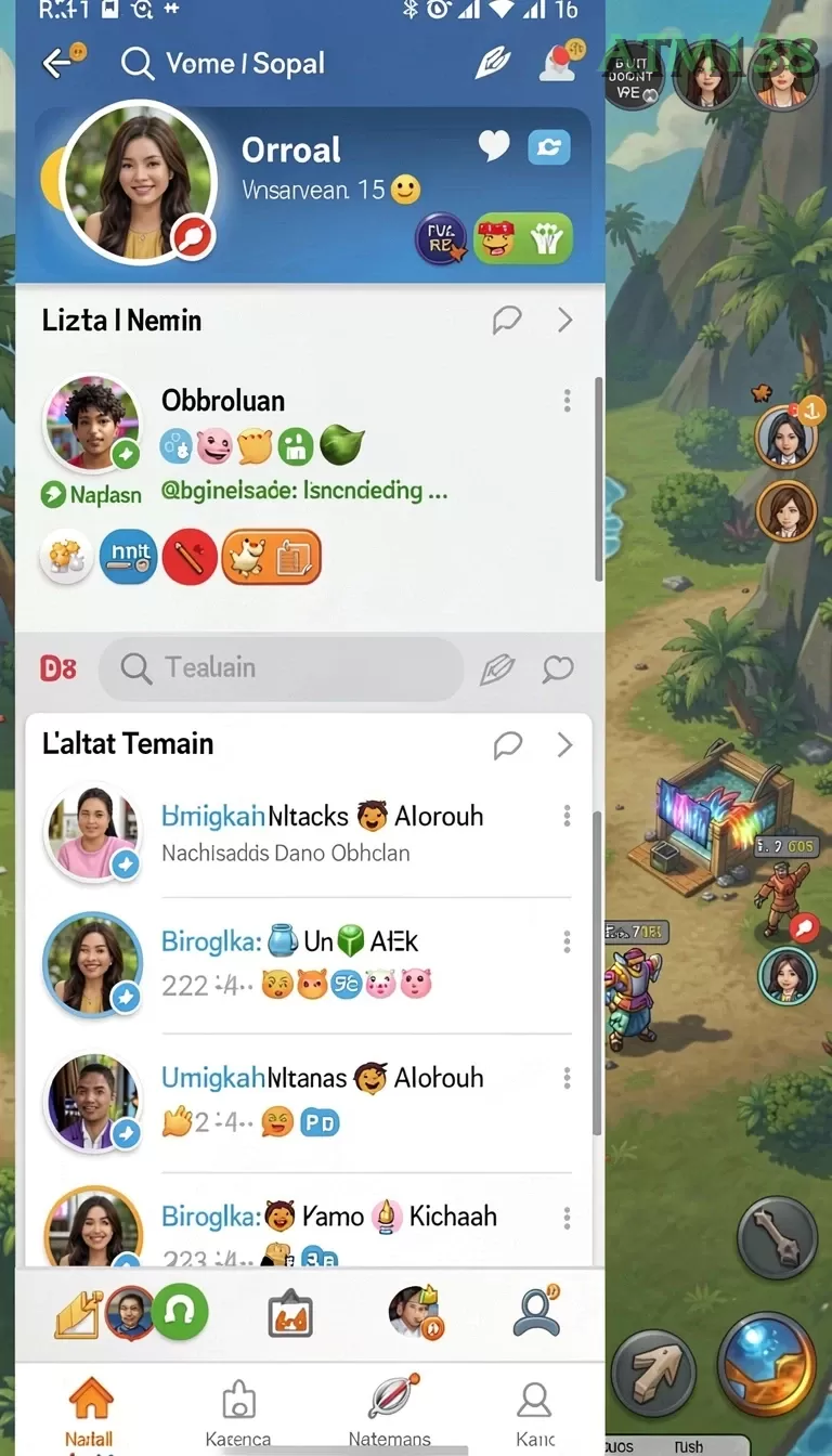 Cuplikan layar GG288 — halaman utama